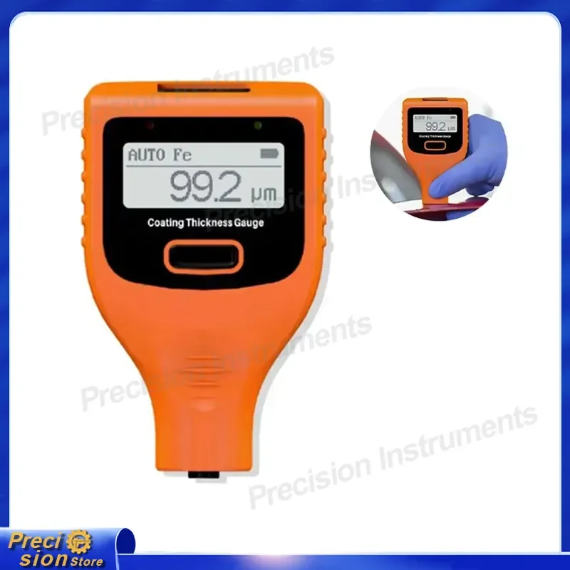 For Car Paint Thickness Gauge 0-2000um Auto Body Coating Tester Metal Putty Film Meter ABS Dual Screen Automotive Tools