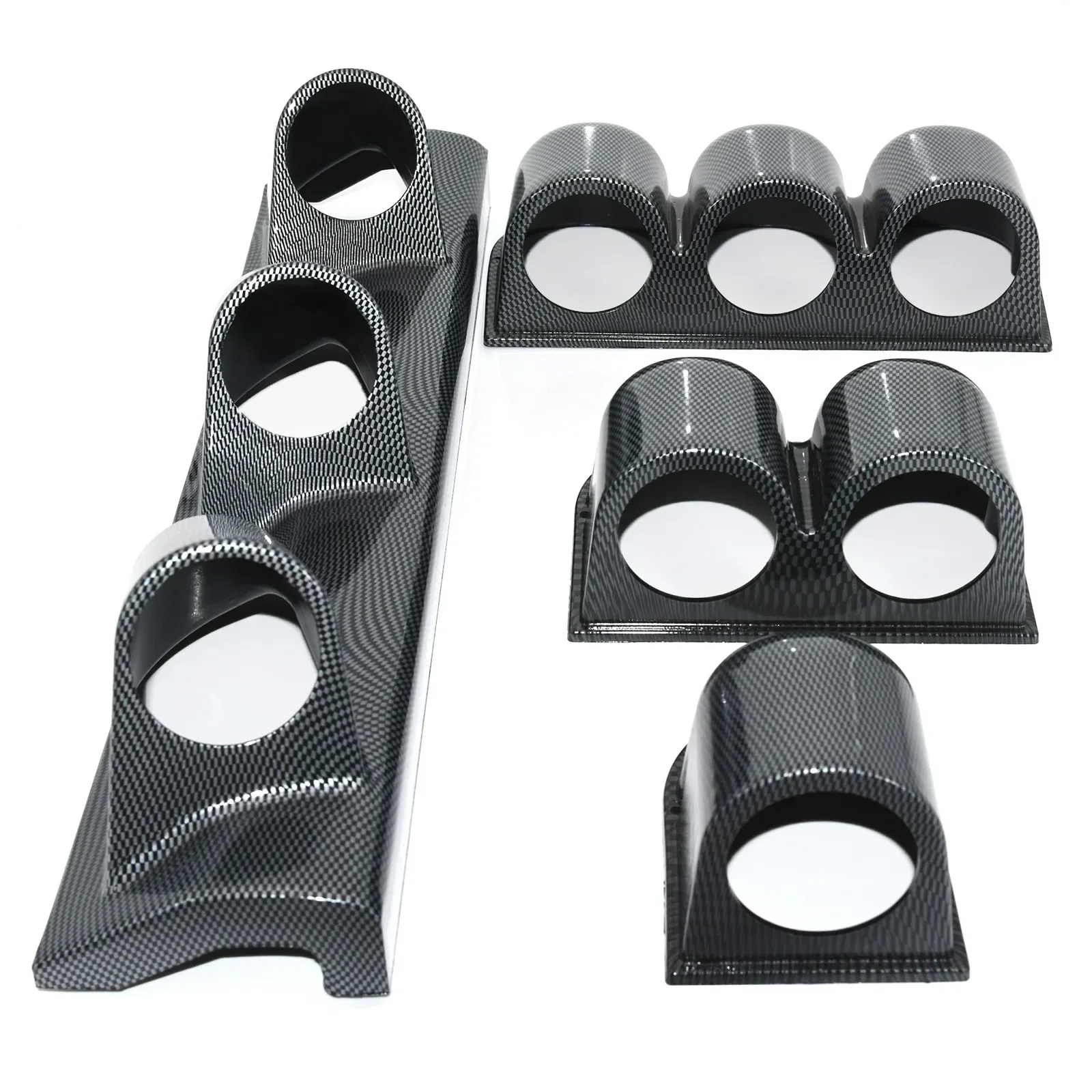 52MM Car Gauge Pod Single / Dual / Triple Hole Racing Instrument Mount Left Right Drive Universal 2