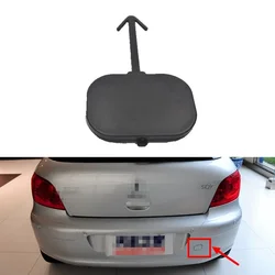 Cafoucs Car Accessories Rear Bumper Towing Hook Cover Cap For Peugeot 307 T53 2004 2005 2006 2007