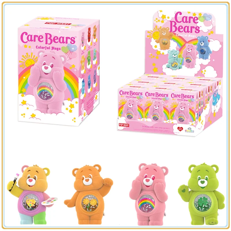 

Care Bears Colorful Hugs Series Blind Box Guess Bag Mystery Box Toys Doll Cute Anime Figure Ornaments Gifts