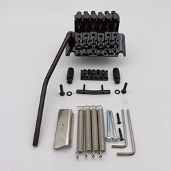 Black FR Rose Tremolo Bridge Double Locking System Bridge Stainless Block Length 34mm Guitar Parts