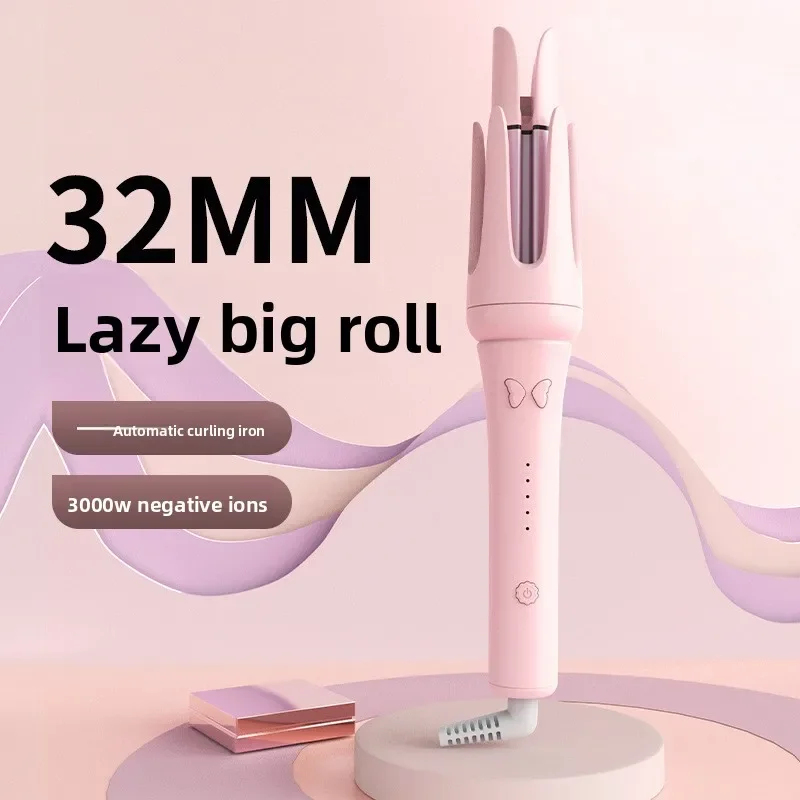 Bestseller Big Roll Big Wave Negative Ion Lazy Curling Hair Artifact Electric Rotating Electric Curling Hair