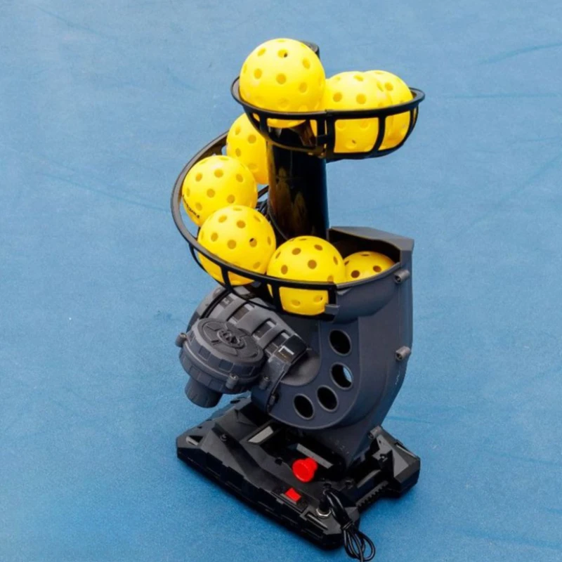 Adjustable Pickleball Service Machine Single Practice Pickleball Throwing Machine Durable Ball Trainer Portable Sports Equipment