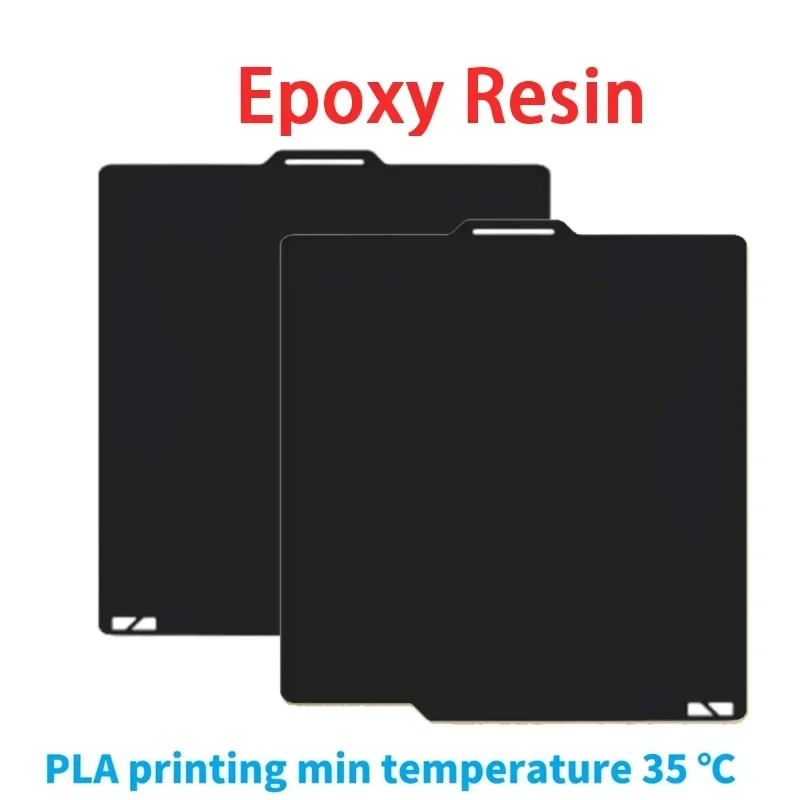 Für Bambu Lab X2D P2S X1 P1S Carbon-Bauplatte A1 PEI-Blatt, texturiert, doppelseitig, PEO PET-Bauplattengestell für Bambulab P1P X1C Bauplatte