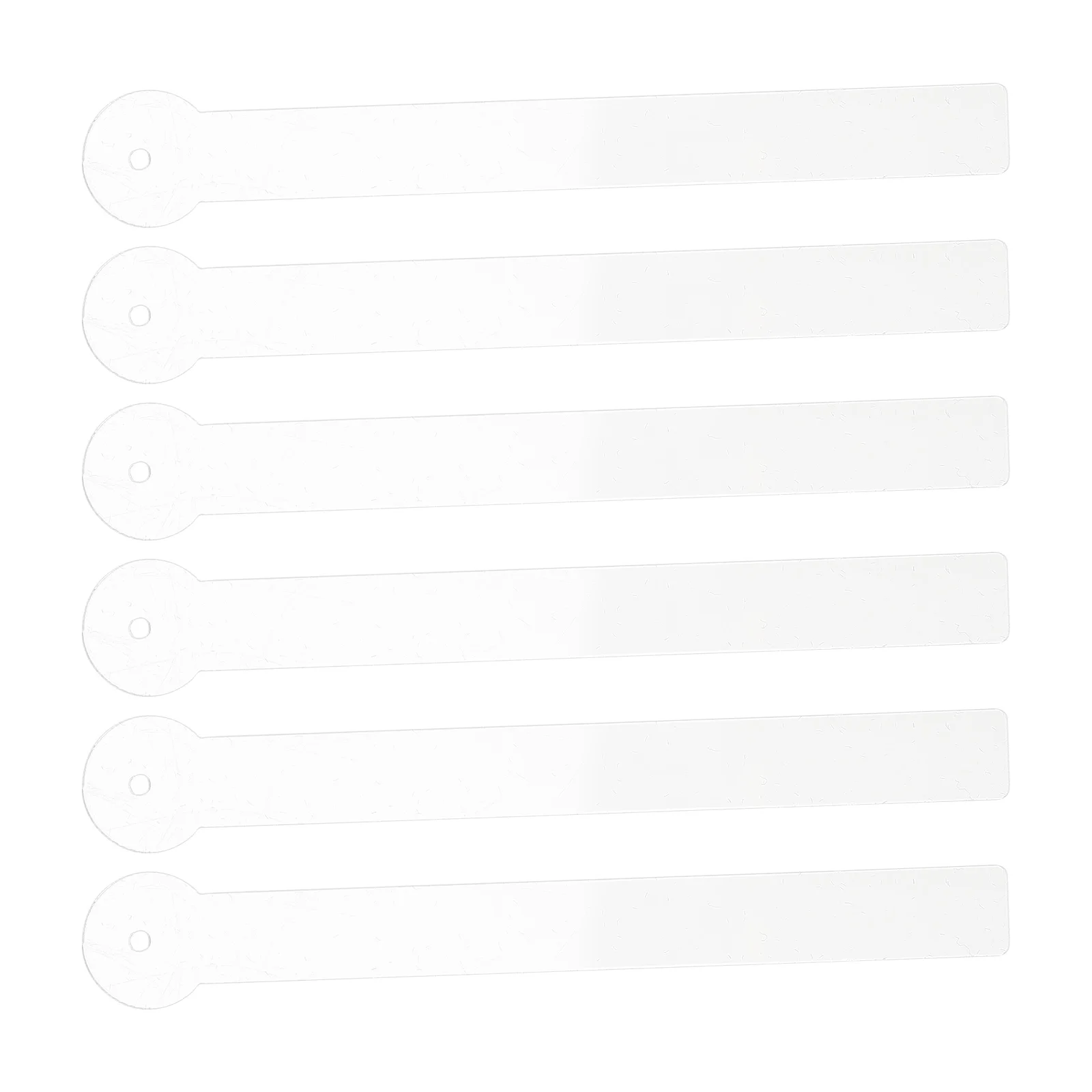 

6 pcs Sticks Acrylic Display Display Jewelry Rack Rack Jewelry Storage Boutique High Quality Durable Compact