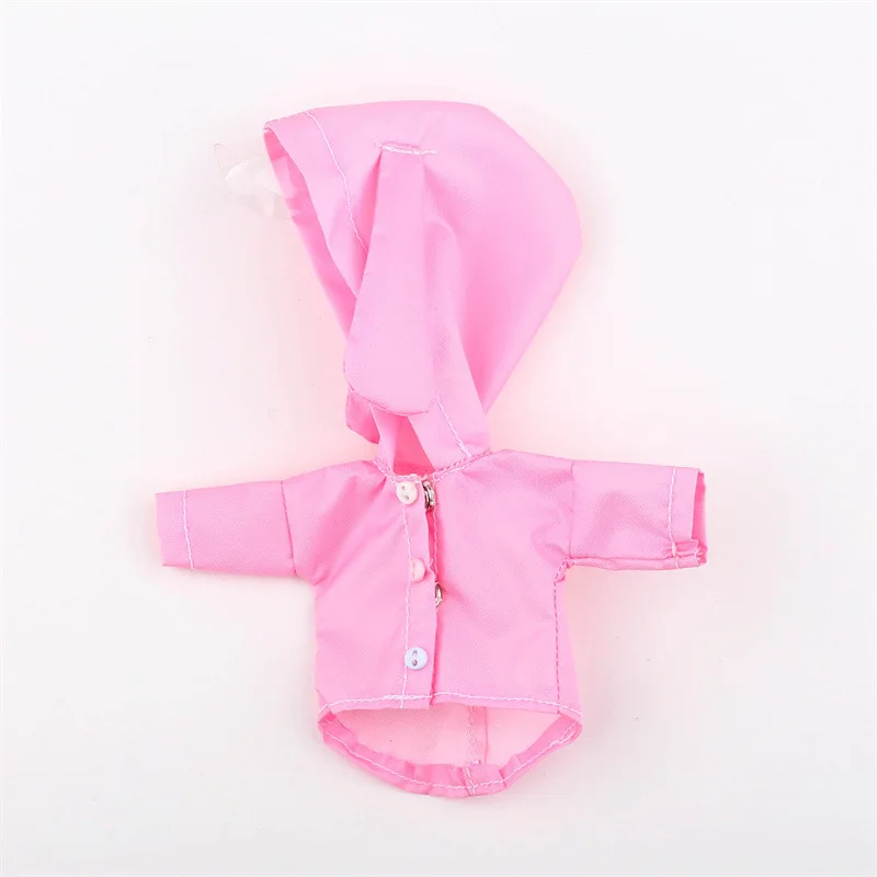 Doll Clothes Accessories for OB11 Baby Clothes 1/12 BJD Doll Animal Windproof Raincoats Kits Festival Gift 1pcs