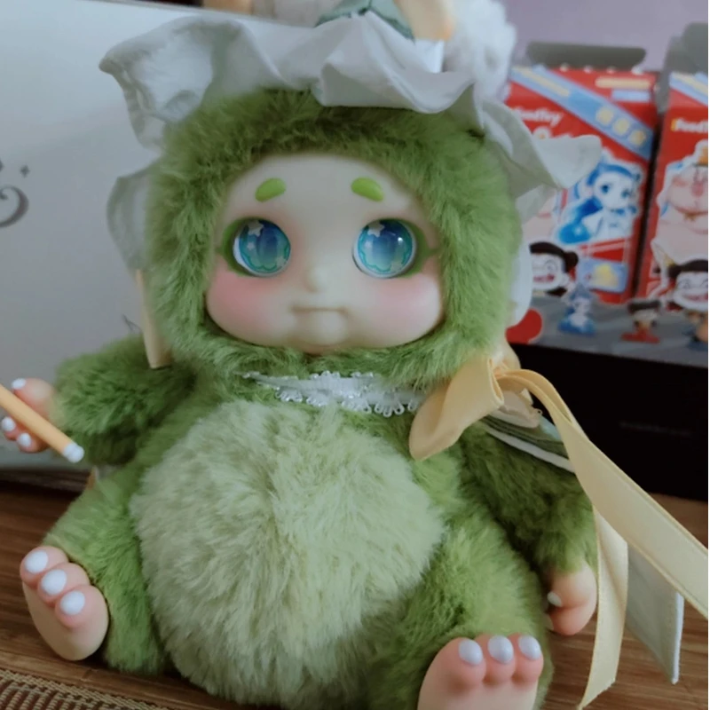 

Super Vitality Factory Sweet Thinking Flower House Elf Cino Plush Blind Box Doll Girl Gift Handmade Toy Ornament furry Big Eyes