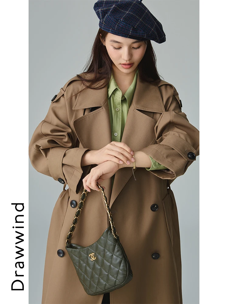 

Укороченный плащ, женская укороченная одежда оверсайз, Manteau Pour Femme, элегантная женская спортивная ветровка 2024, пальто зеленого цвета, зима