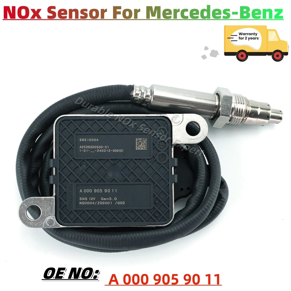 A0009059011 0009059011 Original New Nitrogen Oxygen NOx Sensor 12V For Mercedes Benz Spare Part