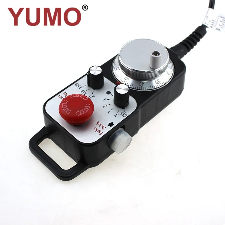 YUMO MPG in stock ISMM1468 100Pulses 5-24VDC line drive TTL CNC manual pulse Generator MPG