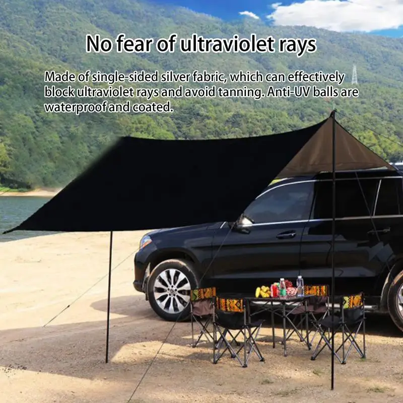 

car roof awning Car Awning Canopy Extend Your Vehicles Living Space for Camping Overlanding Car Awning Sun Shelter Rooftop