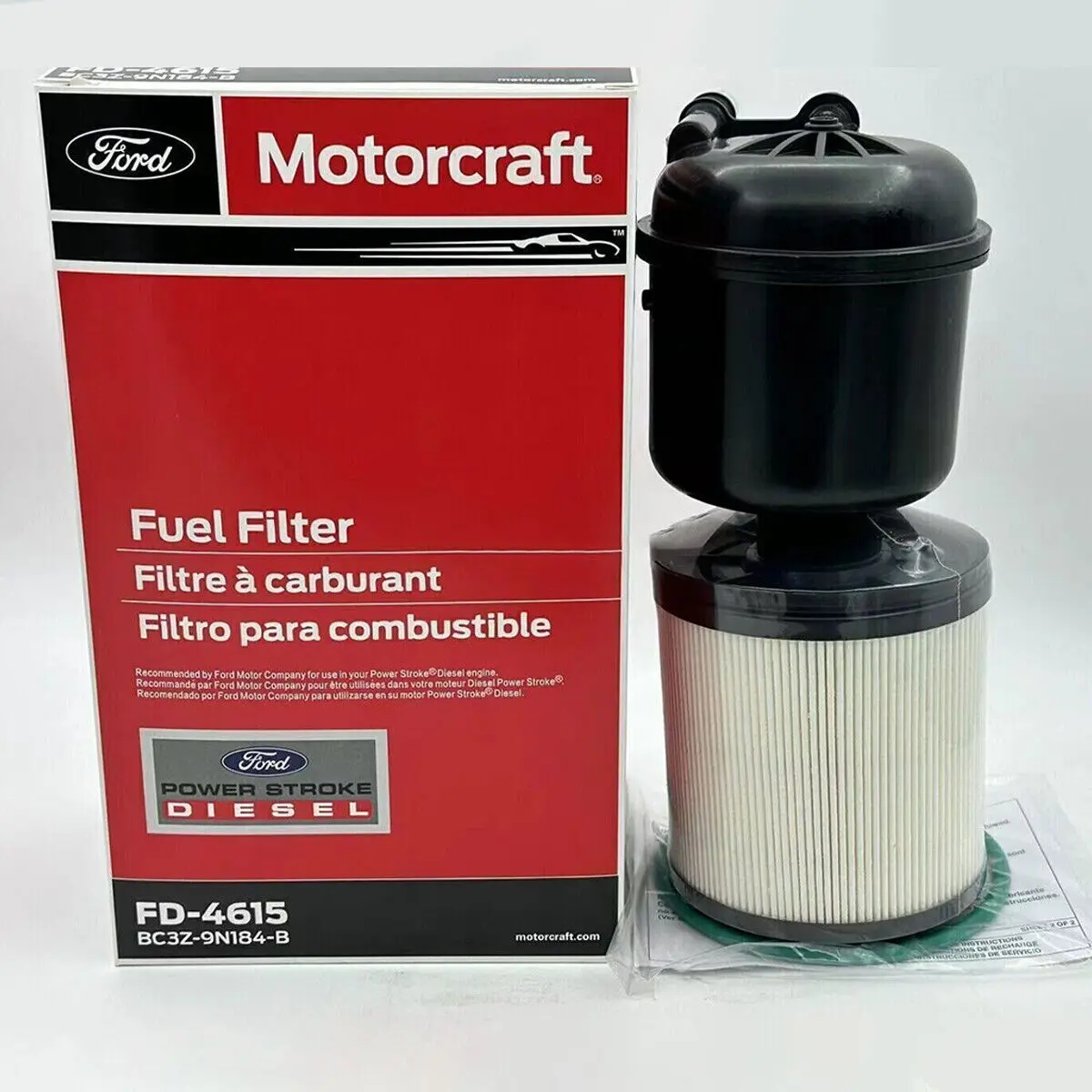 Genuine Fuel Filter FD4615 For 11-16 Ford F-250 Super Duty F-350 F-450 6.7L UK