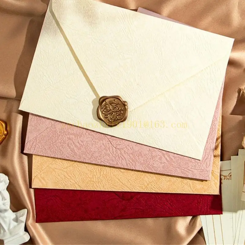 62KA Vintage Stationery Letter Paper Paper With 3 Occants 6 Paper Paper