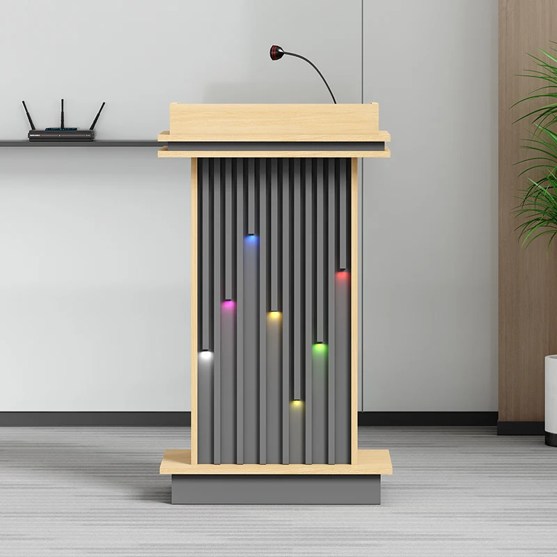 

Lecture podium Lecture podium Welcome podium Lecture table Classroom table Meeting room