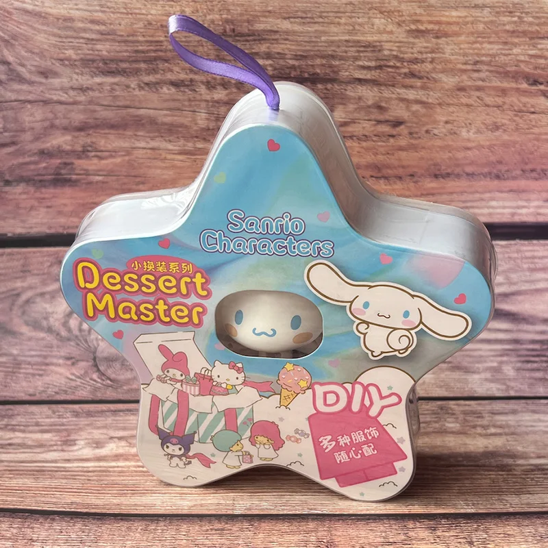 Sanrio Dress Up Series Blind Box Toys Anime Figure Hello Kitty Melody Cinnamoroll Kuromi Figure Model Doll Toy Collect Ornaments - view 3