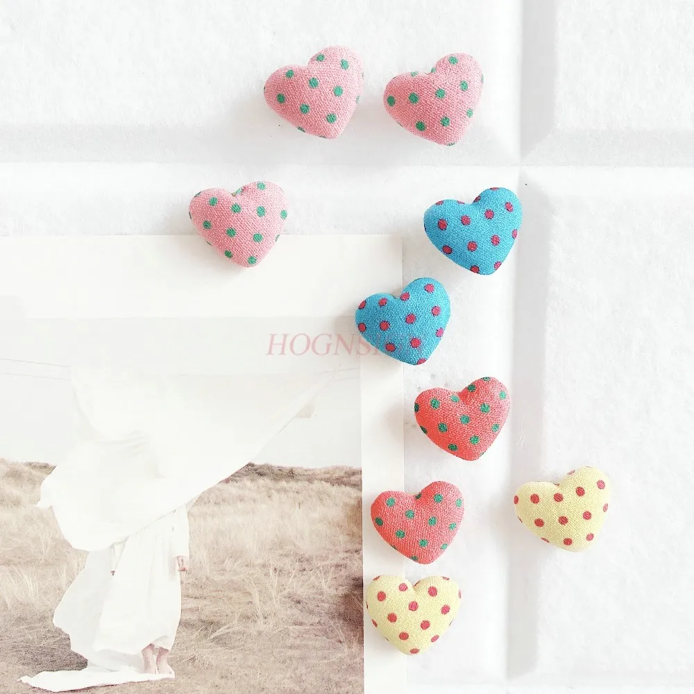 20pcs heart shape Push Pin Cute Decorative Thumbtacks Photo Memo Note Drawing Pins Multi-Functional Pushpin Tool Cork Board