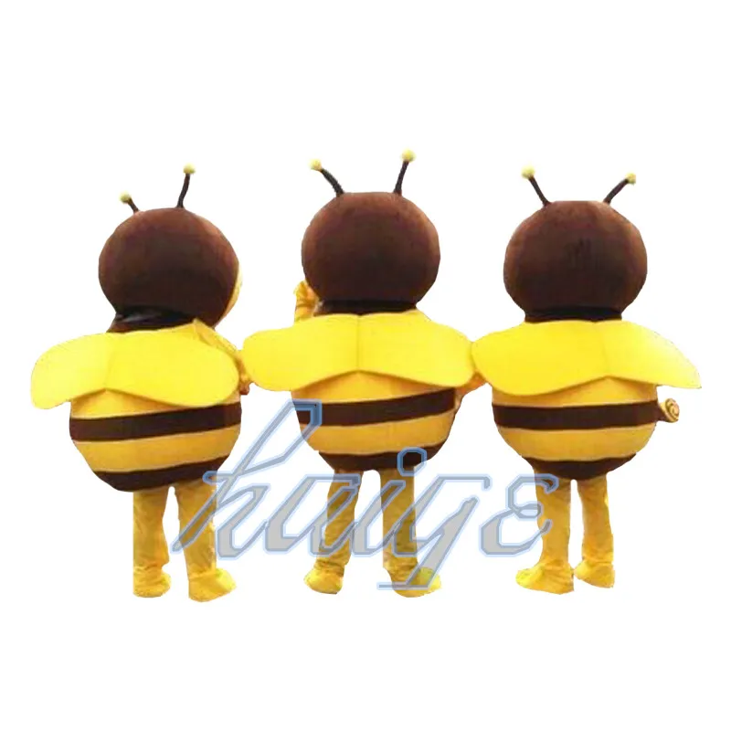 Adult Bee Mascot Costume Cartoon Role Play Shopping Mall Activity Birthday Gift Show