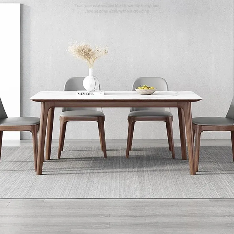 

Стильный многофункциональный обеденный стол и стулья для гостиной, кофейни, конференц-зала, салона, прихожей и учебных зон