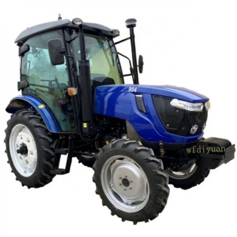 Máquina Tractor agrícola 4wd 4x4, producto nuevo, DIYUAN 2023, 100HP, a la venta