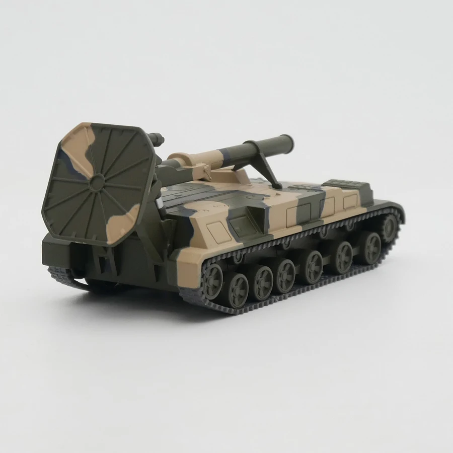 Fabbri 1:72 Scale Plastics Tulip Tree 2S4 Soviet Tank Model Militarized Combat Track Type Classics Adult Gifts Static Display