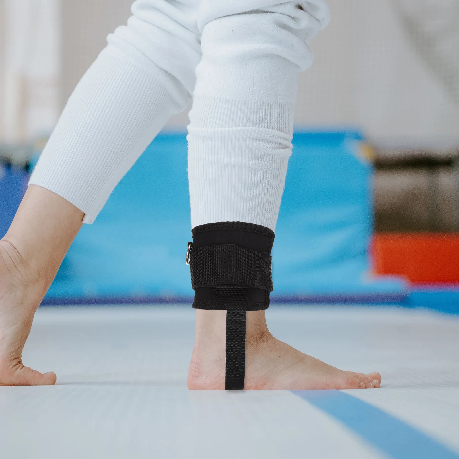 

1 Pair Ankle Cuffs Premium Pp+Sbr Material Durable Fitness Exercise Accessory For Workout Sports Protector Leg Movement Training