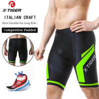 X-TIGER Cycling Shorts 5D Gel Pad Men Bicycle Clothes MTB Road Bike Pants Anti-slip Leg Grips Bike Shorts Summer Outfit Clothes