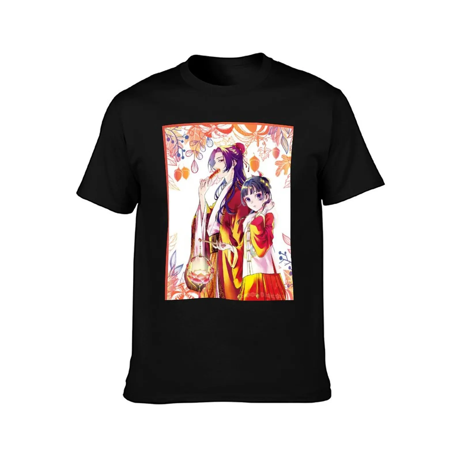Kusuriya no Hitorigoto T-Shirt, Summer Casual Cotton Tee, Oversized Streetwear Tops, Vintage Graphic Print, Unisex Men Women
