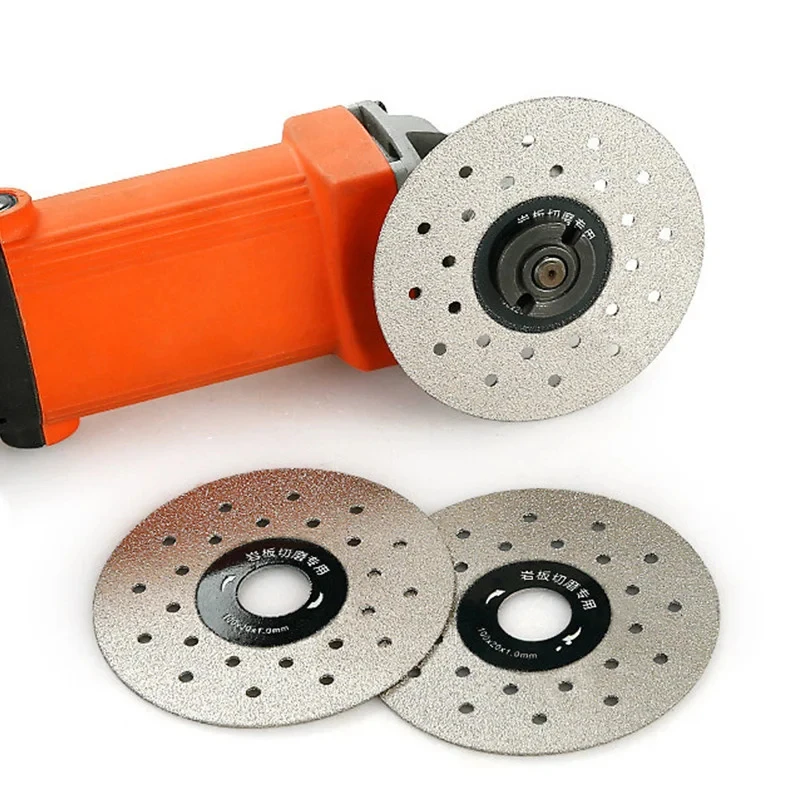 

4" 100mm Diamond Dry Cutting Disc Slabs Porcelain Ceramic Tile Marble Thin Cutting Blade Discs for Marble Machine, Angle Grinder