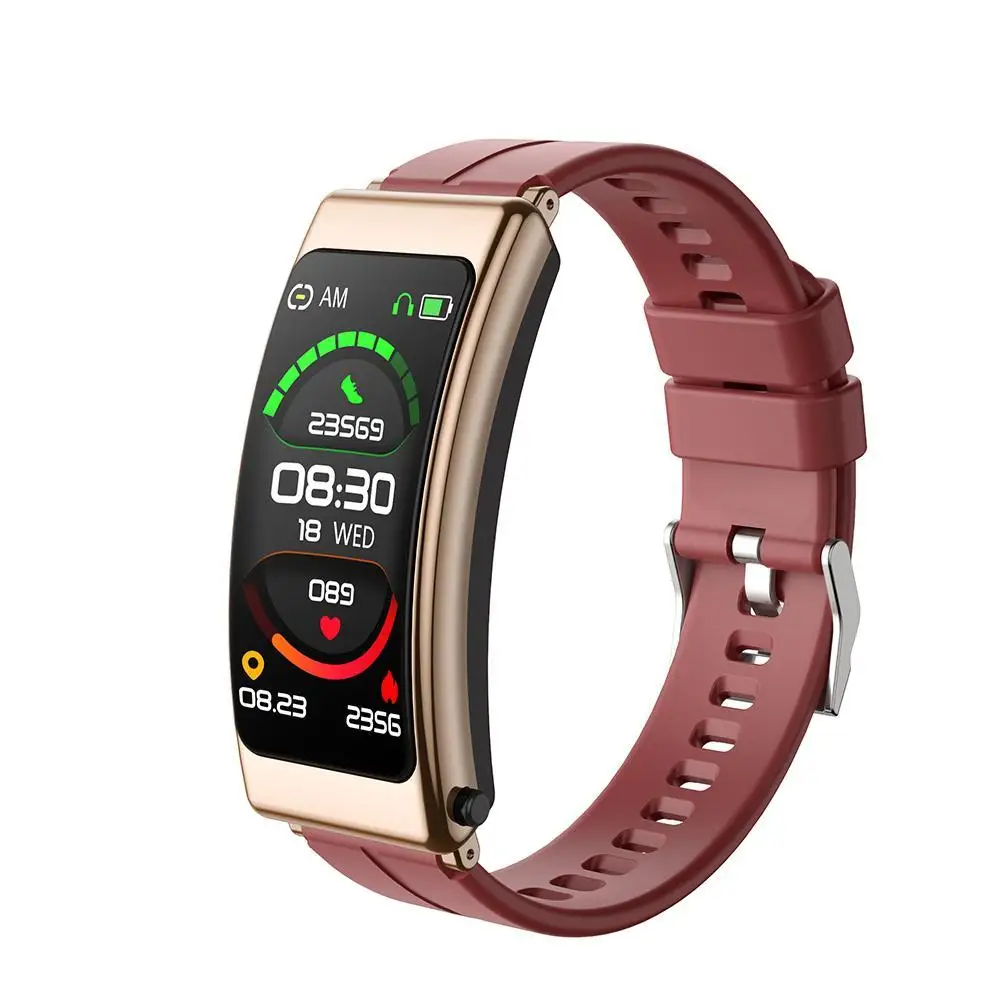 2024 New Smart Watch with Bluetooth-compatible Earphone 2-in-1 Smart Smartwatch Pedometer Sports Bracelet for Men Women