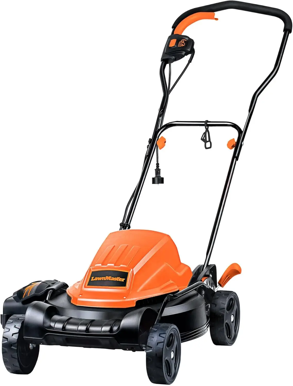 

Electric Lawn Mower 12AMP 19-Inch with Mulch and Side Discharge, Lightweight Design for Easy Use