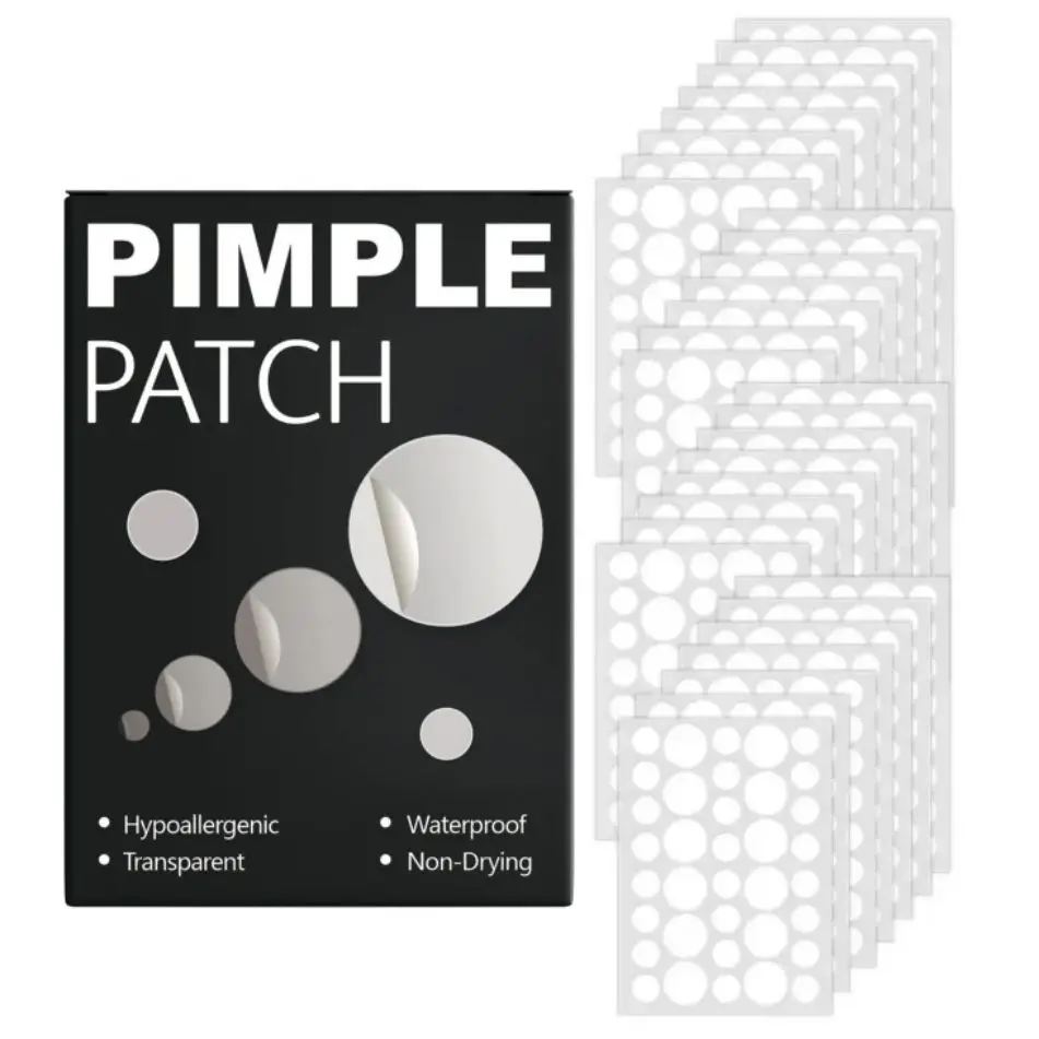 رقعة حب الشباب بزيت شجرة الشاي 360/720/1080 - تزيل بقع حب الشباب بشكل فعال، خالية من الكحول، عديمة الرائحة، مناسبة لجميع أنواع البشرة