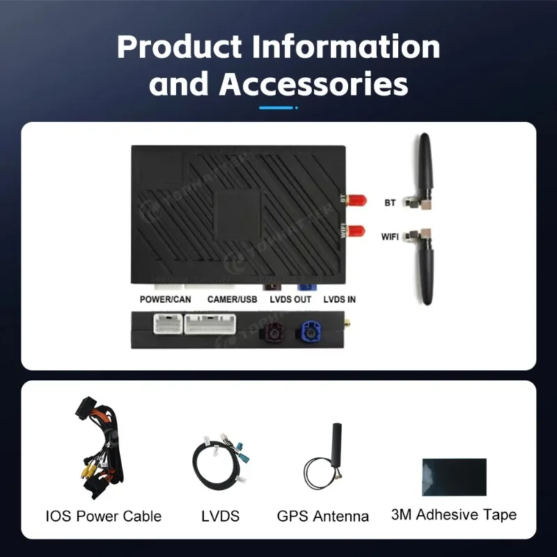 Kit de actualización inteligente para Mercedes Benz Clase C/E W207 W212 W213 agregar CarPlay y Android Auto a pantalla Original Plug and Play