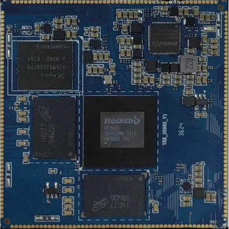 RK3588S Core AI Development Board 4+32 Rockchip Octa-Core 8K PCBA For Multi-Application