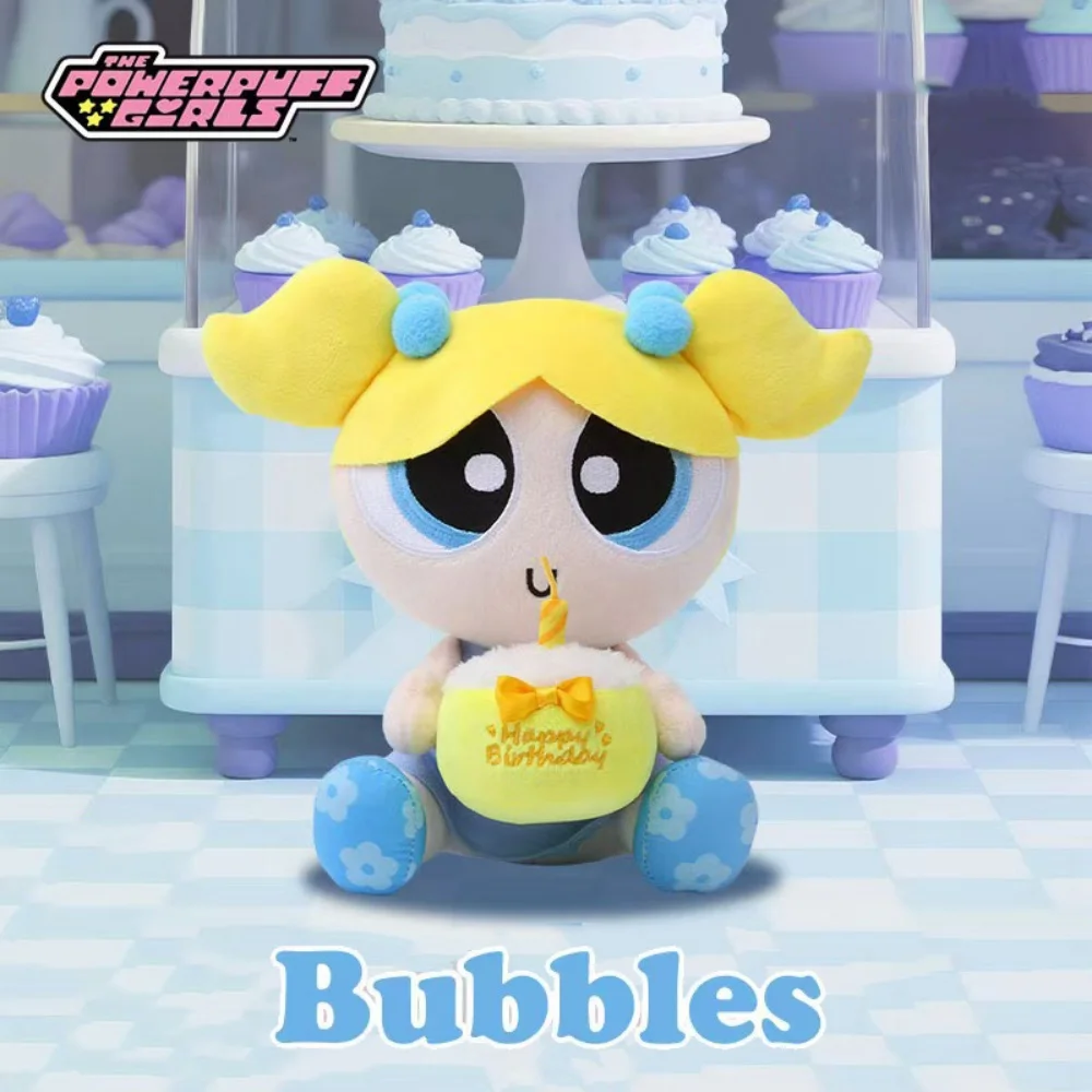 Oryginalna pluszowa lalka Powerpuff Girls, dekoracja, kawaii wystrój domu, lalki, kreskówkowe, dziewczęce, z wypełnieniem z bawełny PP, zabawki, prezenty dla dziewczynek