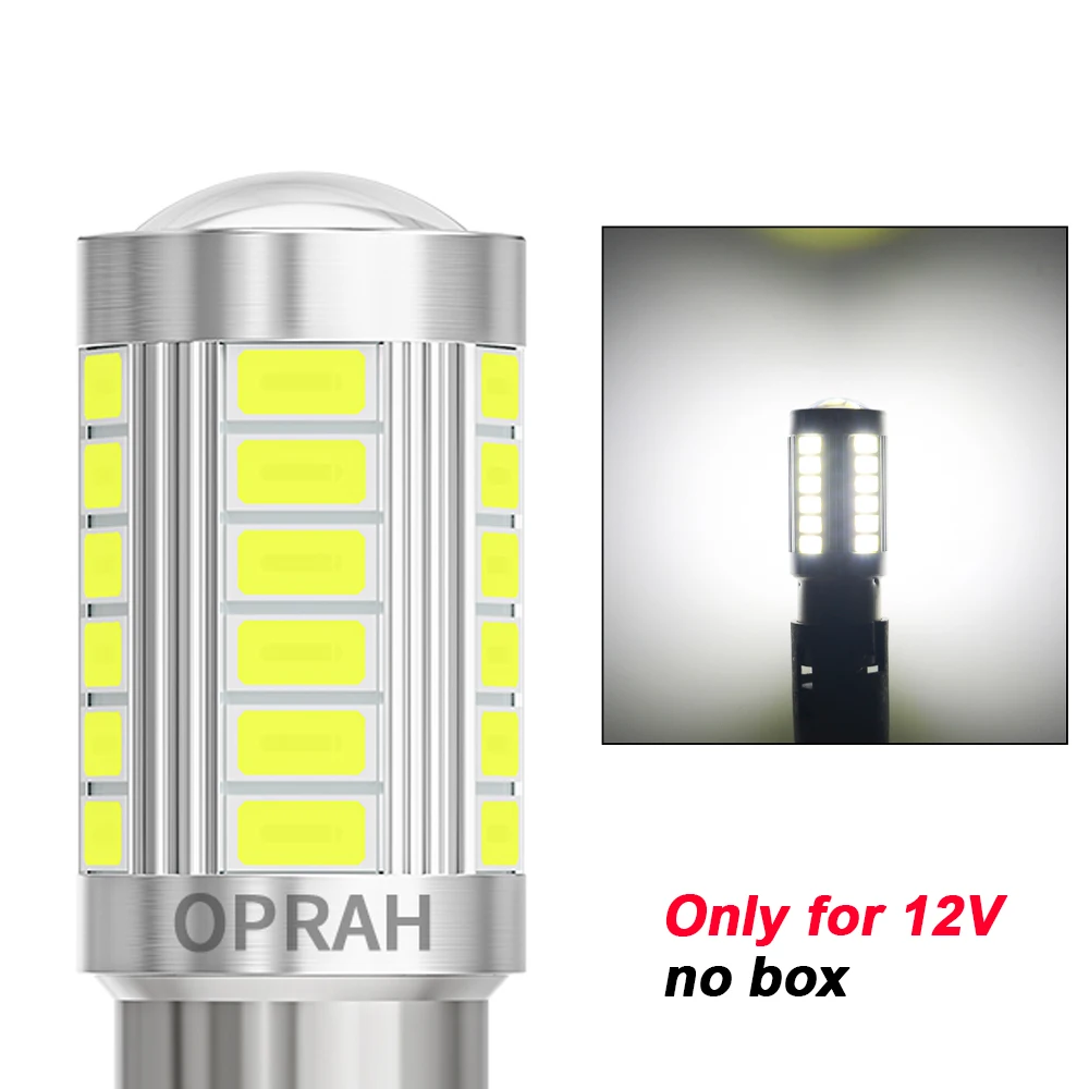 AGLINT 1156 P21W LED Ampoule Ambre Super Brillante 24SMD BA15S 7506 1141 12V 24V pour Voiture LED Avant et Arrière Feux de Clignotant Jaune Orange 2PCS