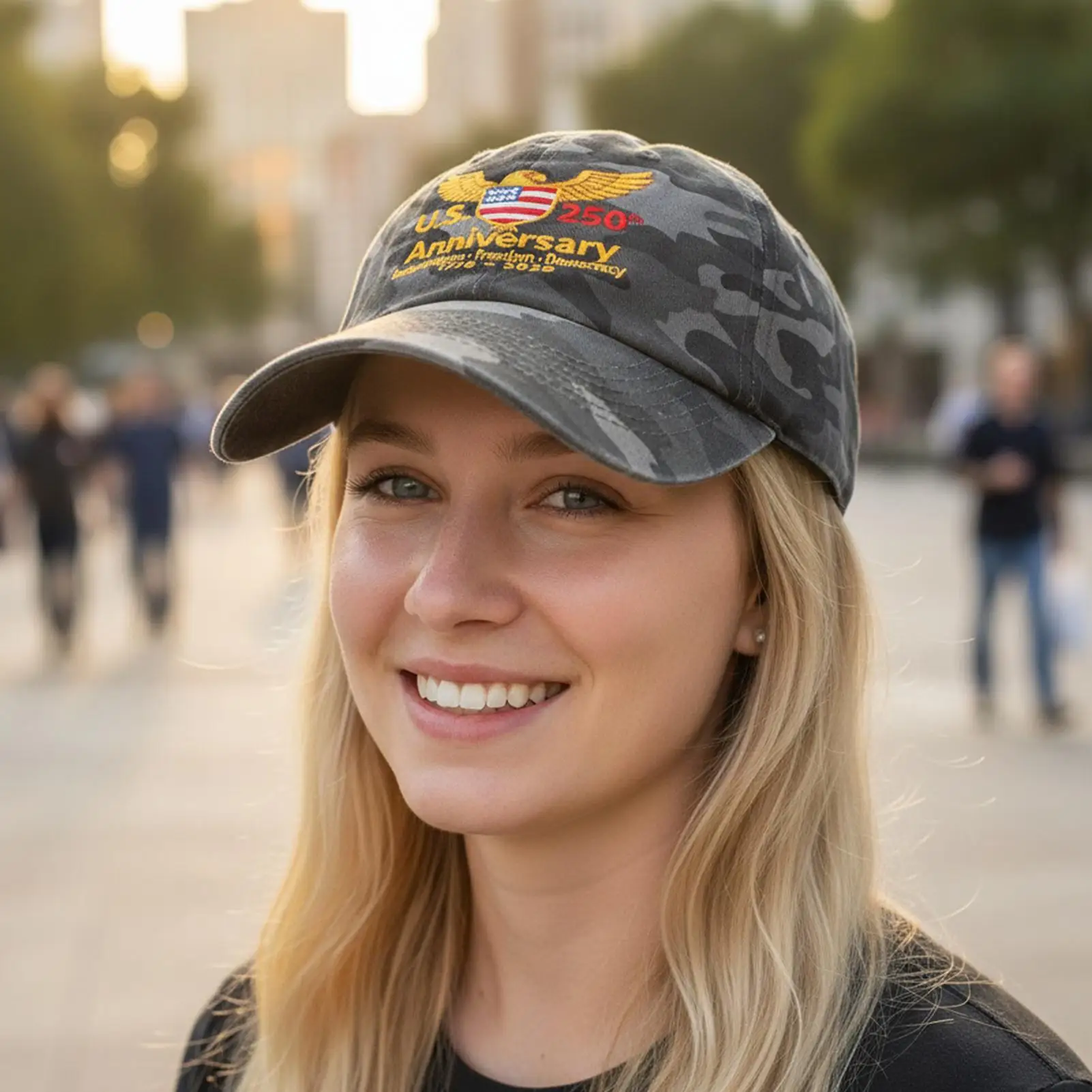 

Бейсбольные кепки American 250th Eagle Головные уборы Коллекционные спортивные бейсбольные кепки для взрослых и мужчин Спорт на открытом воздухе Путешествия Праздник Гольф