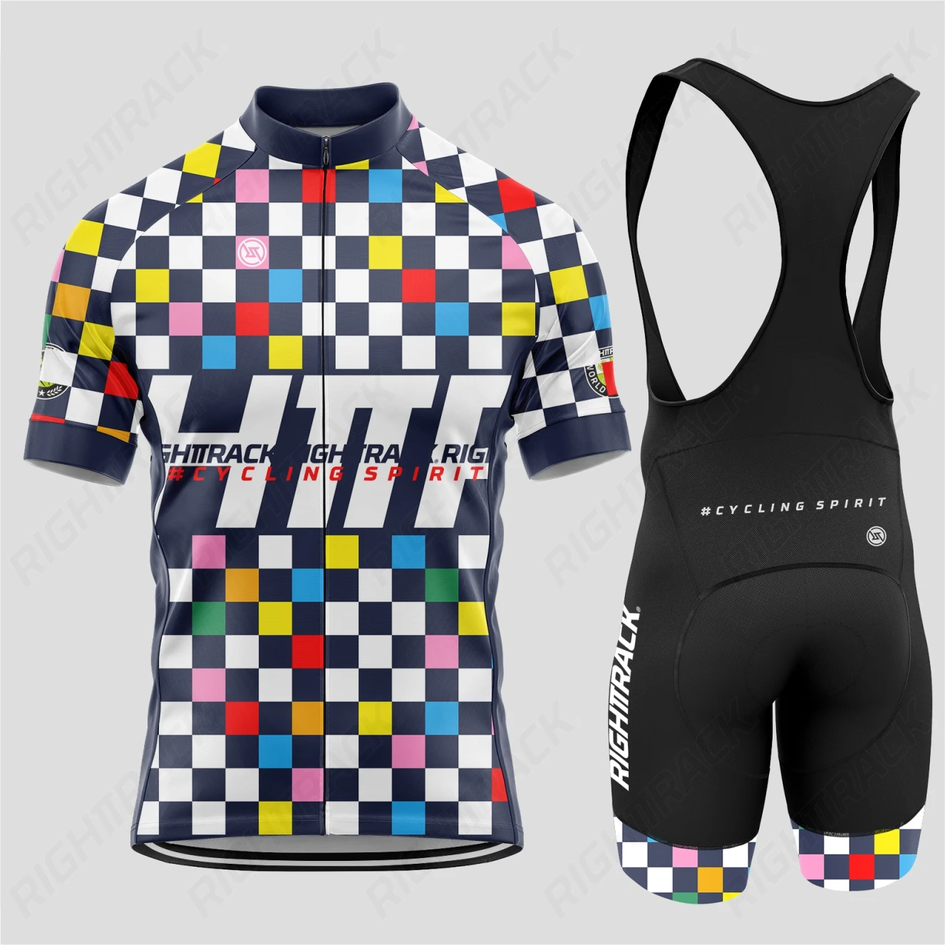 Pro Race Mens Cycling Jersey 2025 Summer Short Sleeve Breathable Top Quality 20D BIBS RT Cycling Apparel