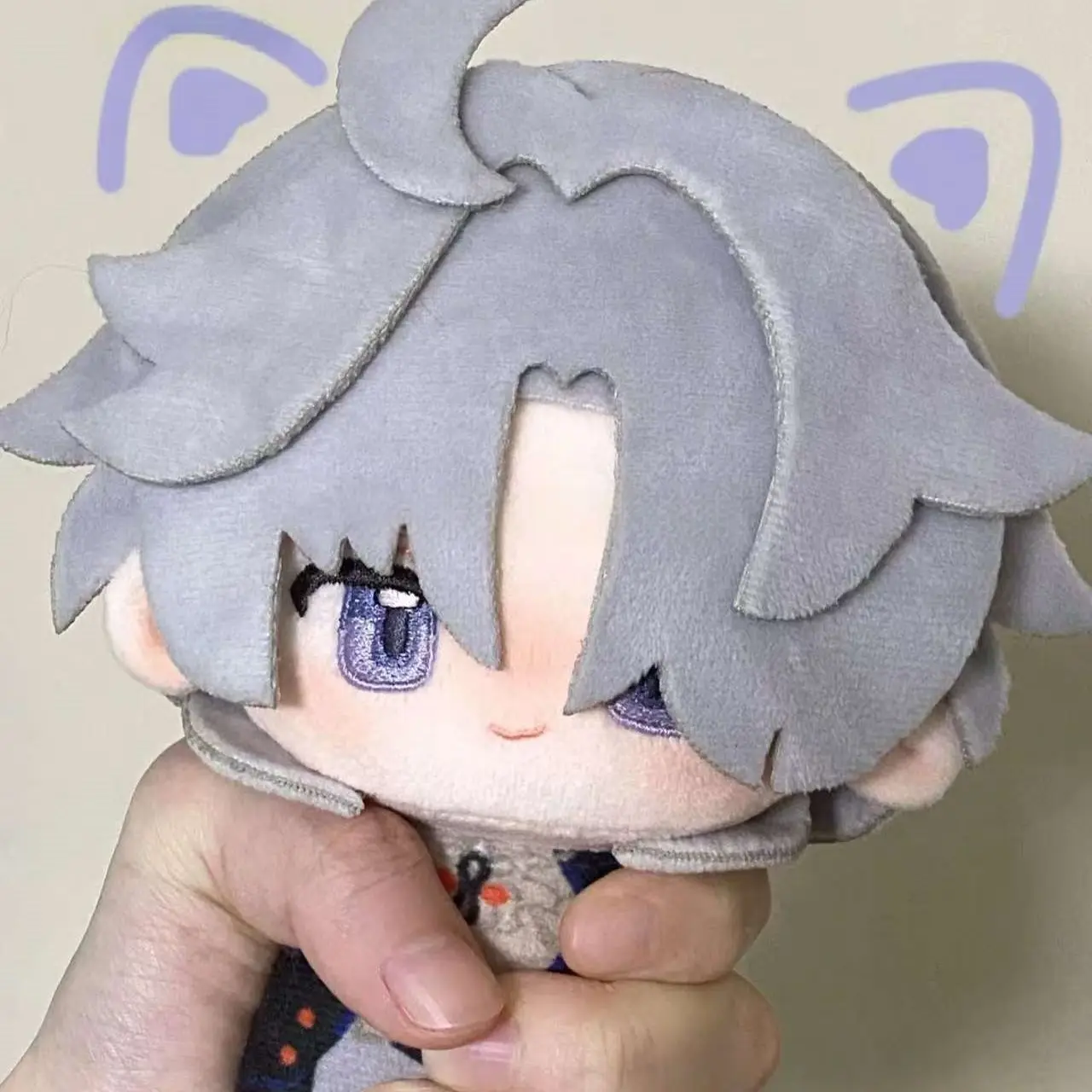 

Honkai：Star Rail Blade 10CM Mini Doll Anime Plush Doll Printed Starfish Body Pendant Adorable Cosplay Keychain Toy Gift