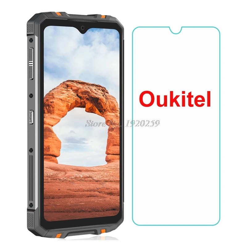 2PCS Oukitel WP5 WP6 WP7 Pro Tempered Glass Oukitel C17 C18 C19 C21 Pro Screen Protector Glass Oukitel Protective Cover Film