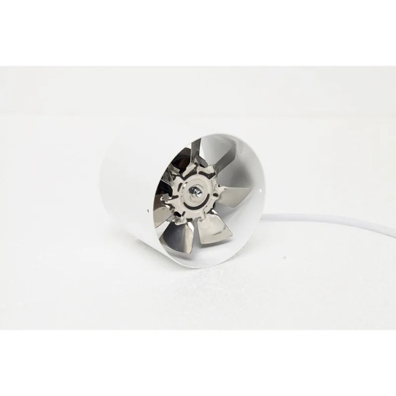 High‑Speed Silent Round Tube Duct Ventilator,100mm Inline Booster Fan For Industrial Air Renewal Ventilation Application