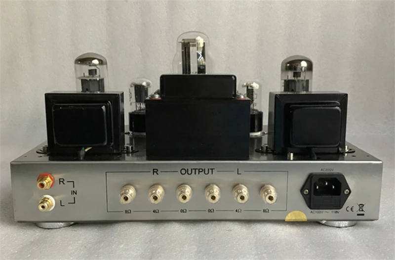 XN-01 5881A vacuum tube power amplifier Class A scaffolding bile machine single-ended bile machine general el34 kt66 7Wx2