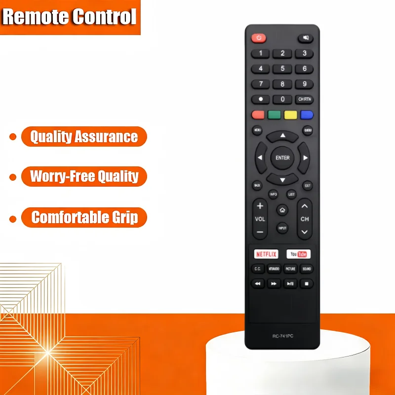 

NEW RC-741PC REMOTE CONTROL FOR Daewoo Alux Smart Tv Al55asuhd