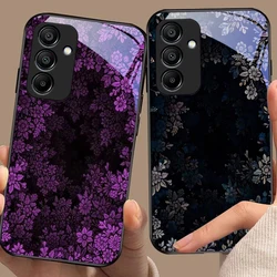 Deep Landscape For Samsung Galaxy A15 5G 54 4G 51 50 24 35 90 71 12 51 53 52S 80 22 34 Black Tempered Glass Phone Case
