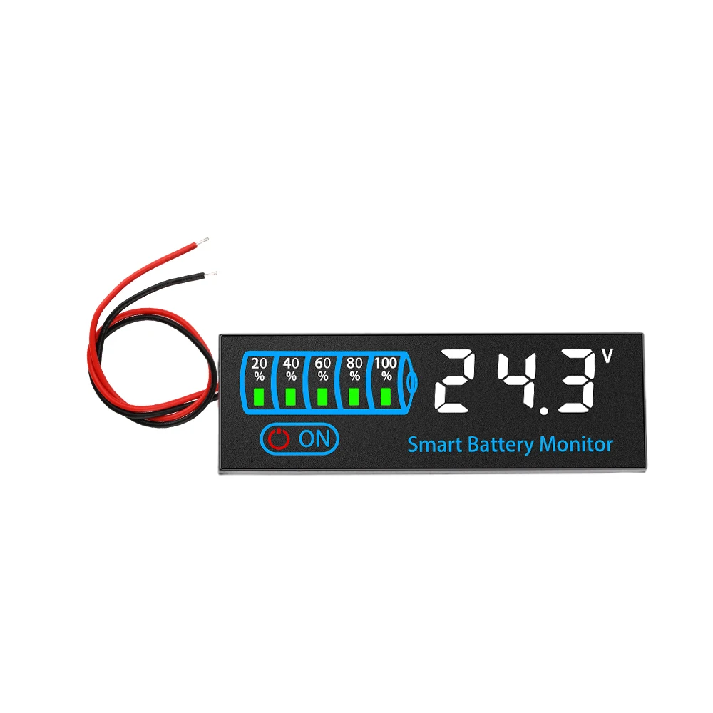 DC 7-40V LED Batteriekapazitätsanzeige Leistungsanzeigepanel Lithium-Blei-Säure-Batteriekapazität Spannungsmessgerät Modul – Detail 11