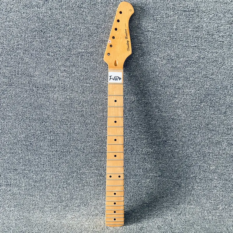 FN674  Genuine HarleyBenton VT Series ST Guitar Neck Natural Maple with Paint and Wood Damages for DIY