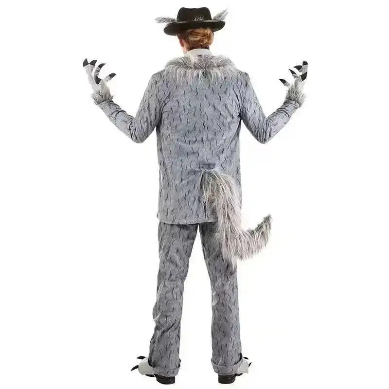 جديد هالوين كرنفال جمع حفلة مرحلة الأداء الكبار ماجيك فورست كبير سيئة الذئب تأثيري حلي