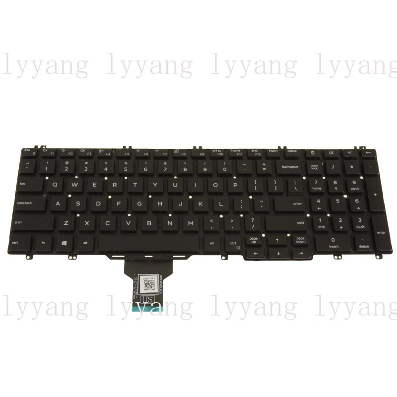 f-0djxm0-for-dell-latitude-5500-precision-3540-laptop-keyboard-single-point