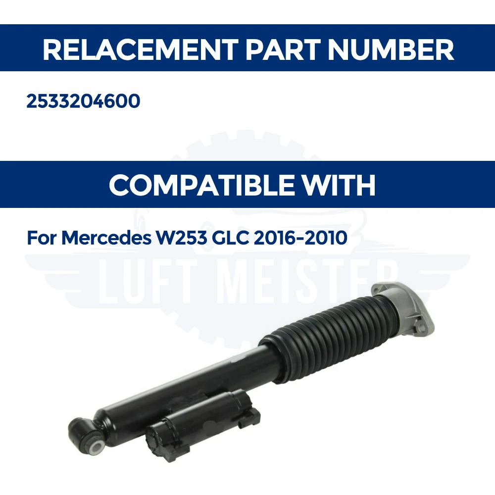 LUFT MEISTER Auto Suspension System Rear Vibration Dampers 2533204600 Amortisseurs De Chocs for Mercedes W253 GLC 2016-2010