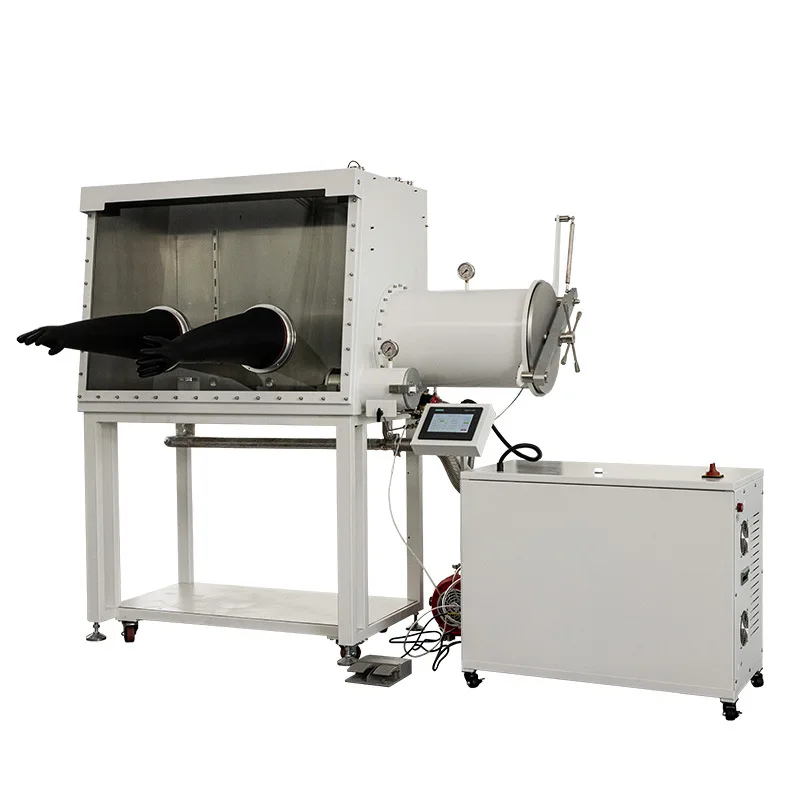 

Laboratory glove box stainless steel vacuum double purification column domestic circulation drying
