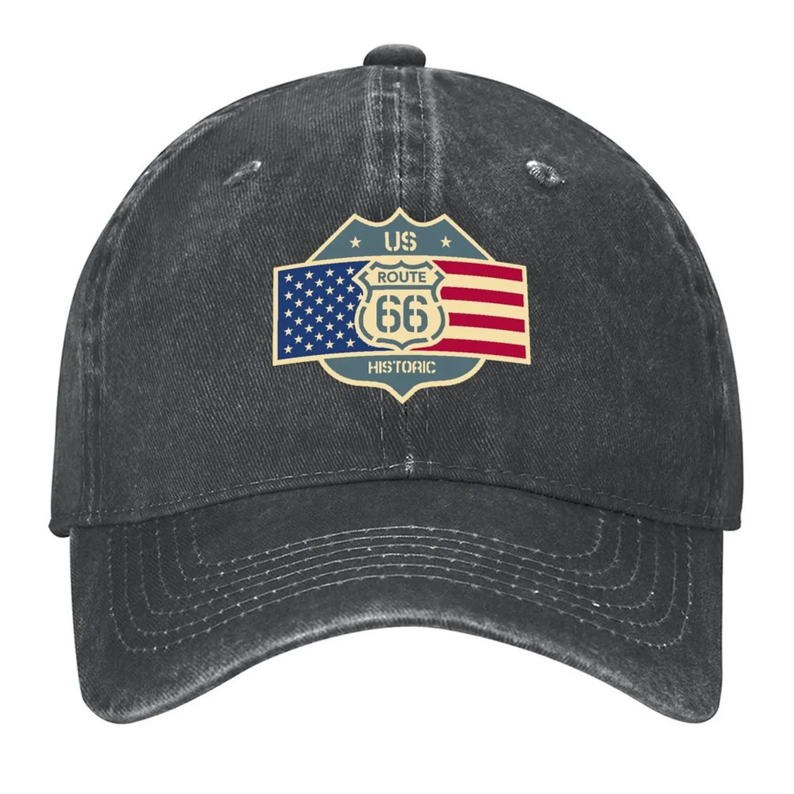 

2026 Route 66 Baseball Cap Hood Christmas Hat Dad Hat Hat Baseball Cap Caps For Women Men's